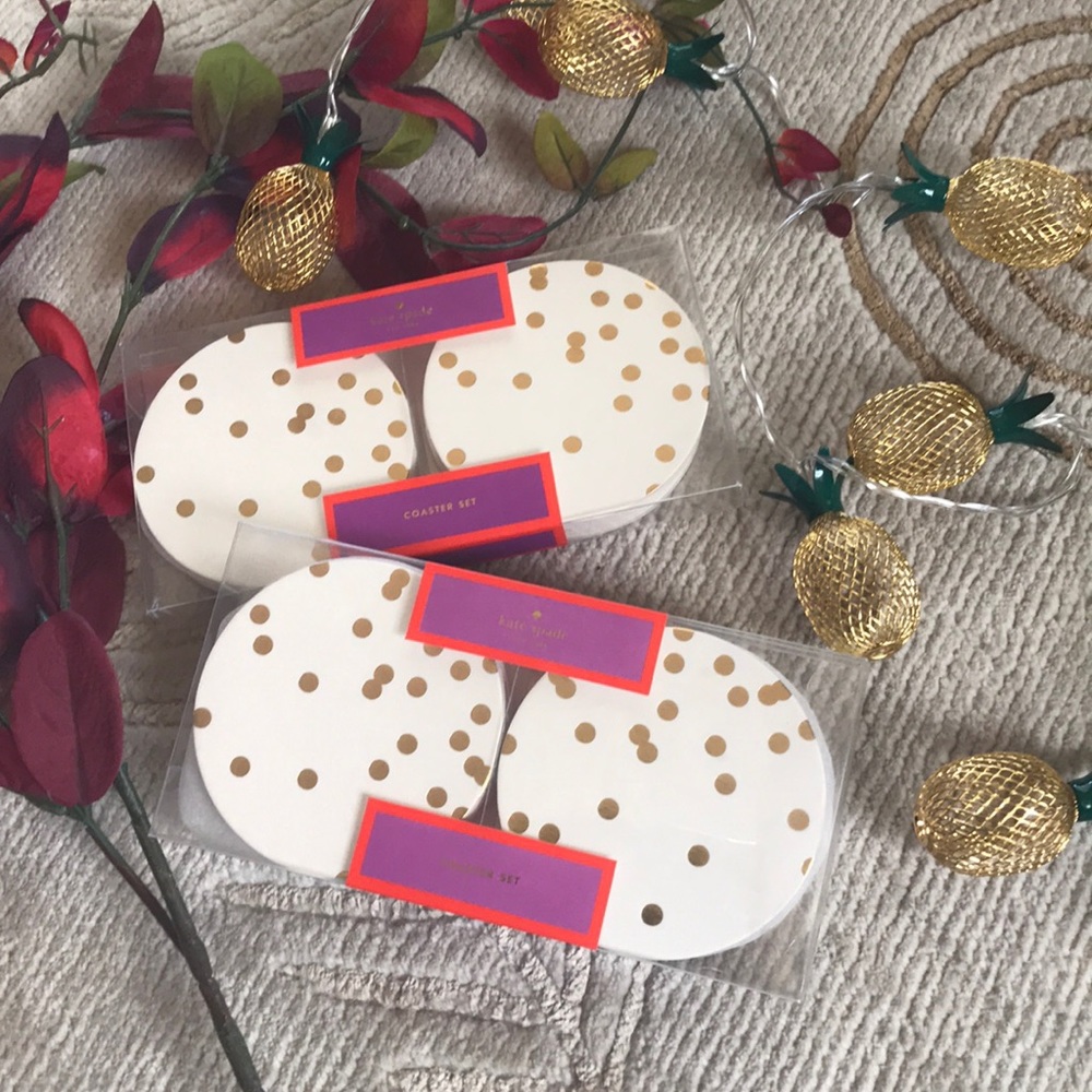 Kate spade coaster sets